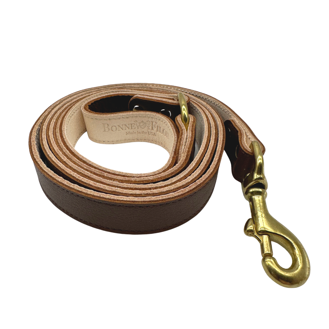 Plain Leather Dog Leashes - Image 9