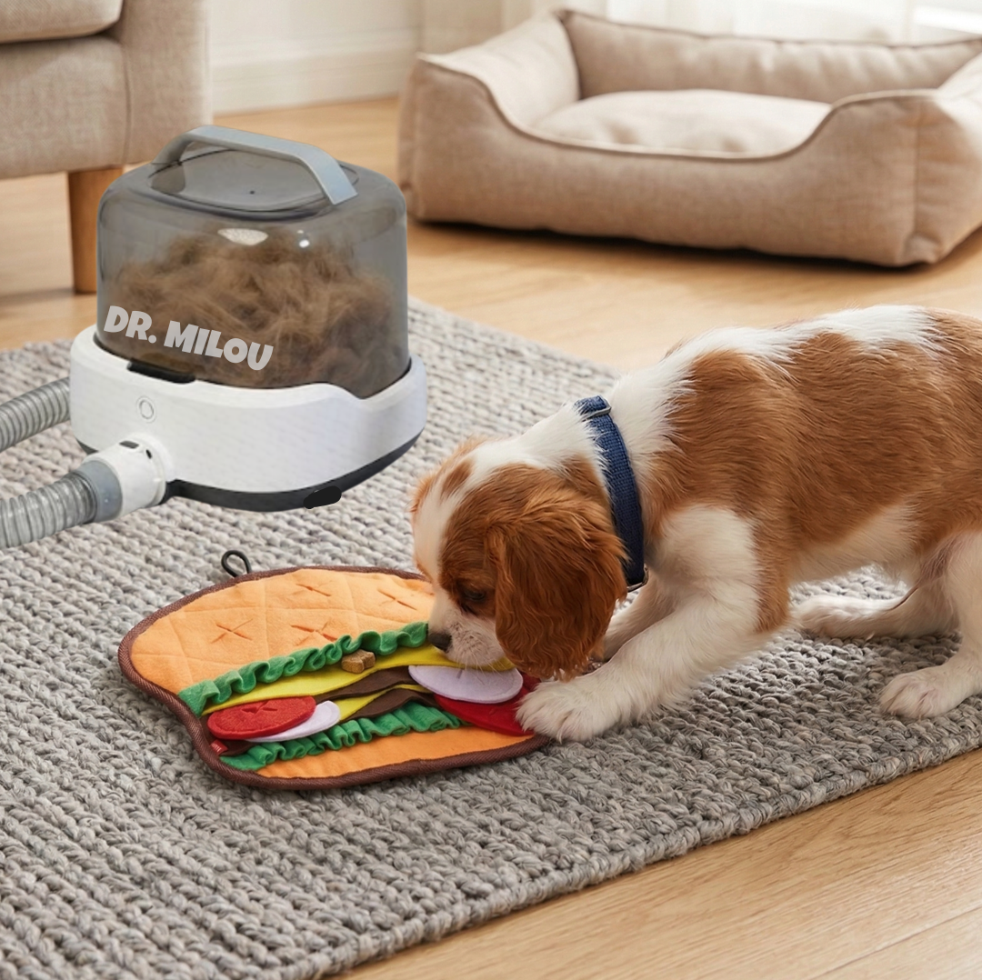 Salon Results at Home, Mess-Free | CalmCare™ Cordless Vacuum Grooming Kit by Dr. Milou