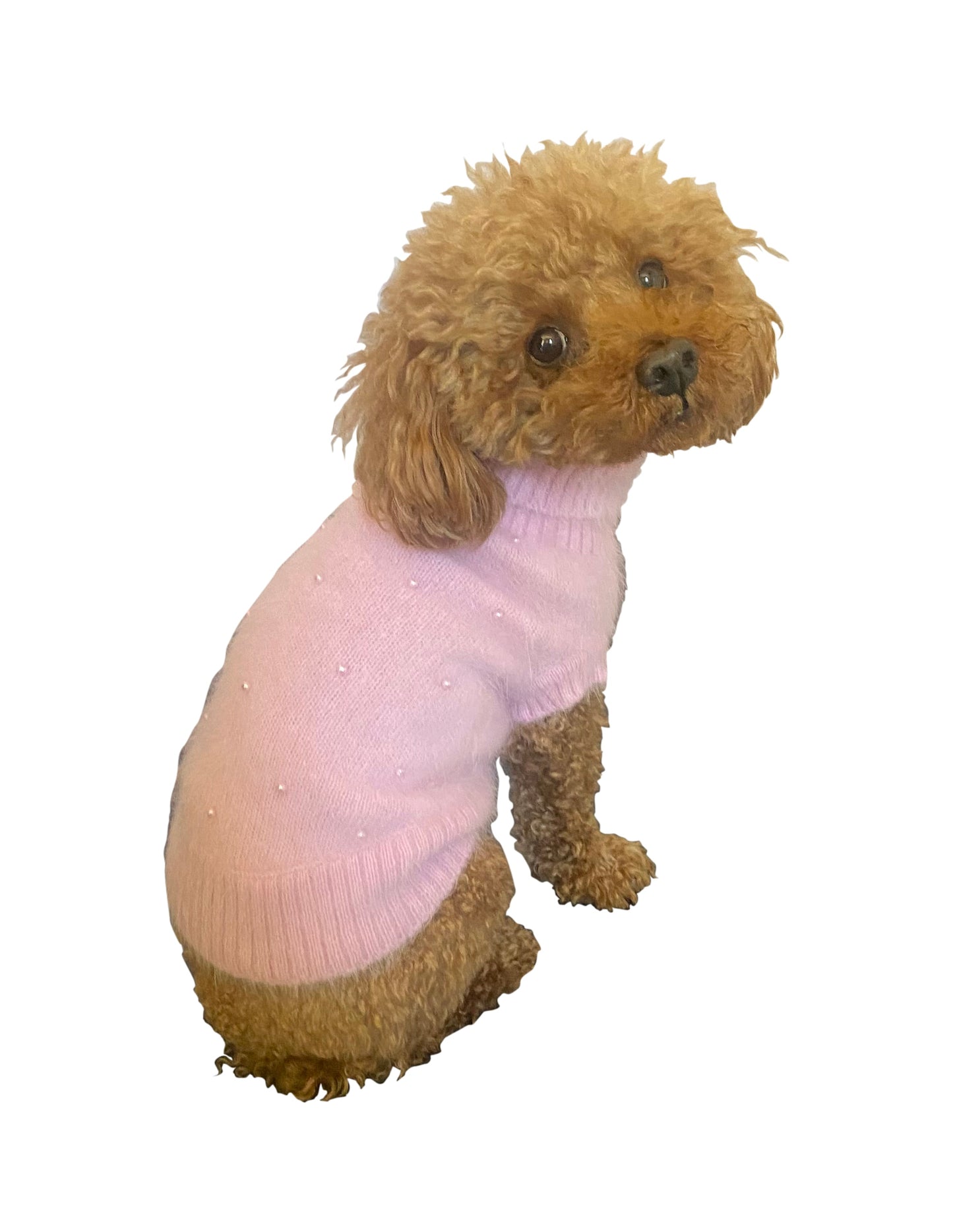 Pearly Girl Sweater, Pink