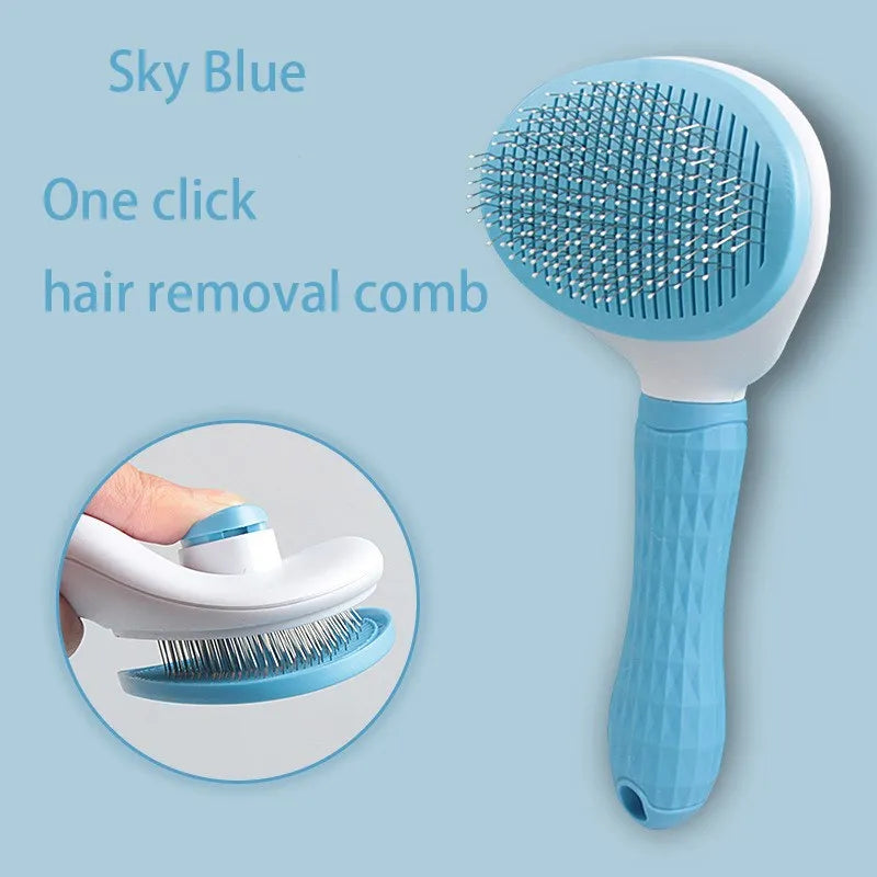 Pet Dog Hair Brush Cat Comb Pet Hair Remover Brush