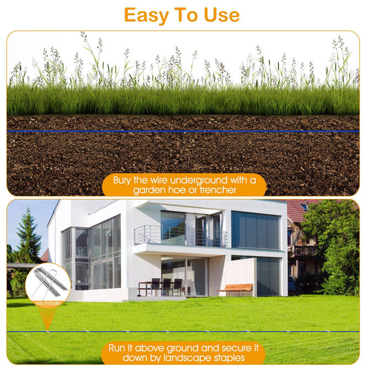 656 Feet 0.43in Dog Fence Wire Copper Boundary Wire for GPCT2529 Dog Fence System