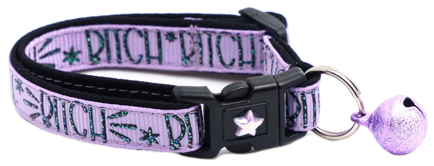 Bitch 2 Breakaway Cat CollarBitch 2 Breakaway Cat Collar