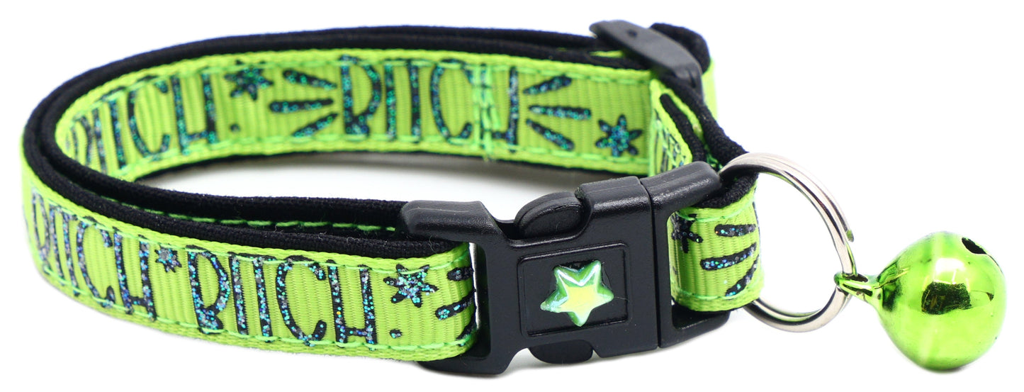 Bitch 2 Breakaway Cat CollarBitch 2 Breakaway Cat Collar