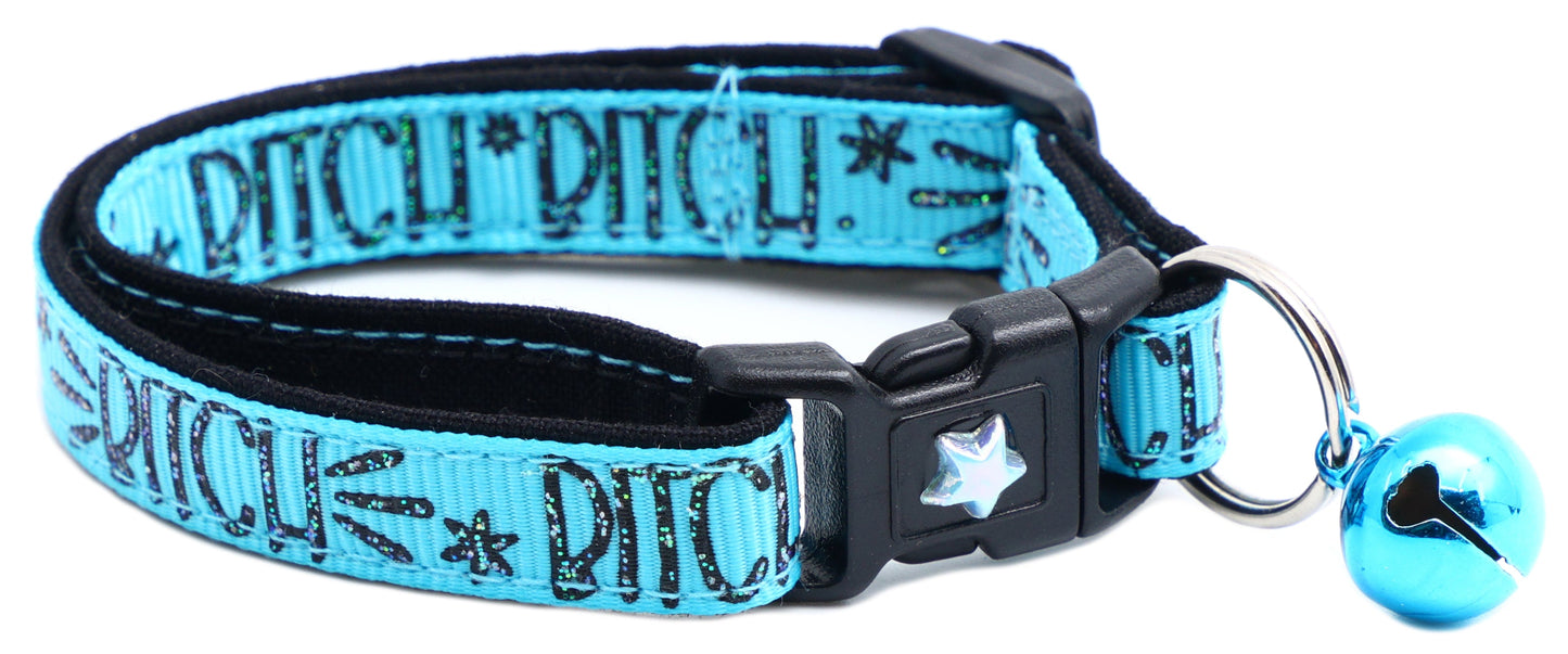 Bitch 2 Breakaway Cat CollarBitch 2 Breakaway Cat Collar