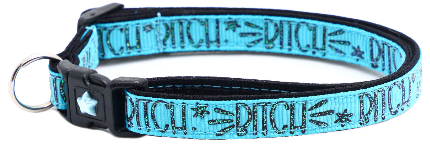 Bitch 2 Breakaway Cat CollarBitch 2 Breakaway Cat Collar