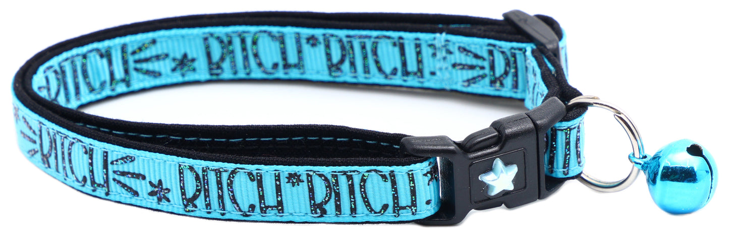Bitch 2 Breakaway Cat CollarBitch 2 Breakaway Cat Collar