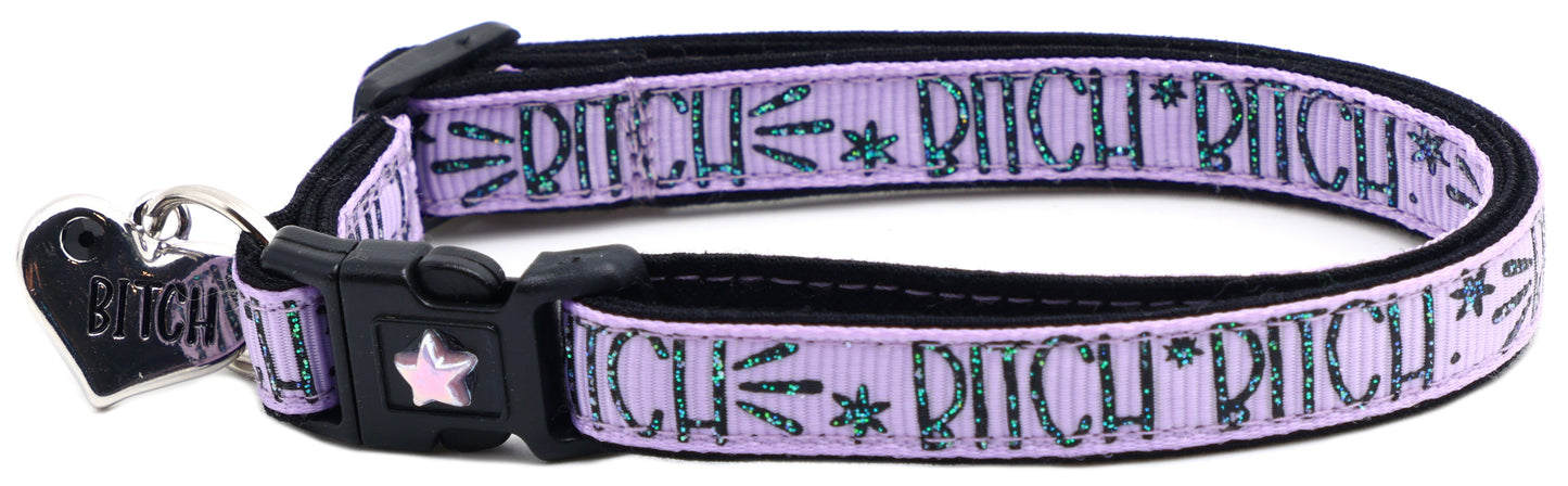 Bitch 2 Breakaway Cat CollarBitch 2 Breakaway Cat Collar