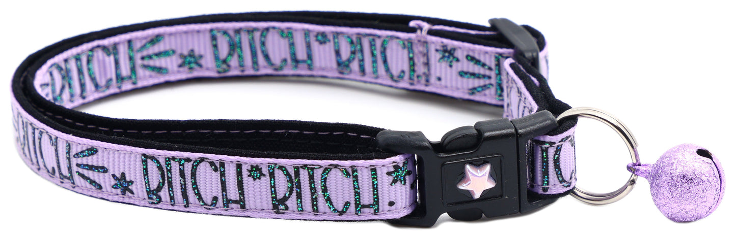 Bitch 2 Breakaway Cat CollarBitch 2 Breakaway Cat Collar