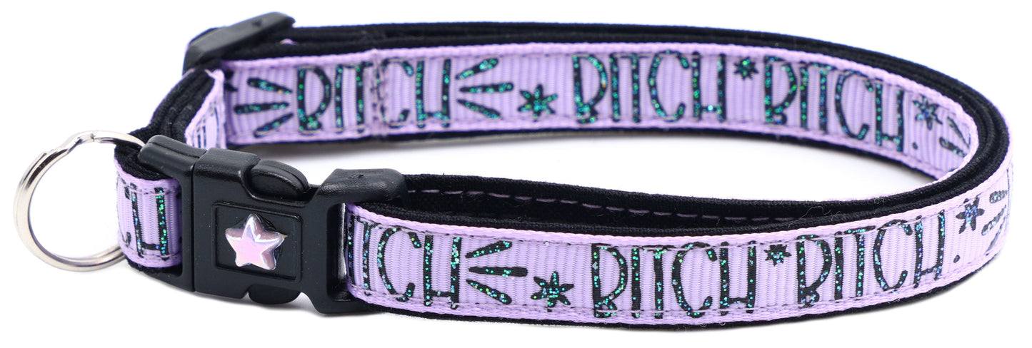 Bitch 2 Breakaway Cat CollarBitch 2 Breakaway Cat Collar