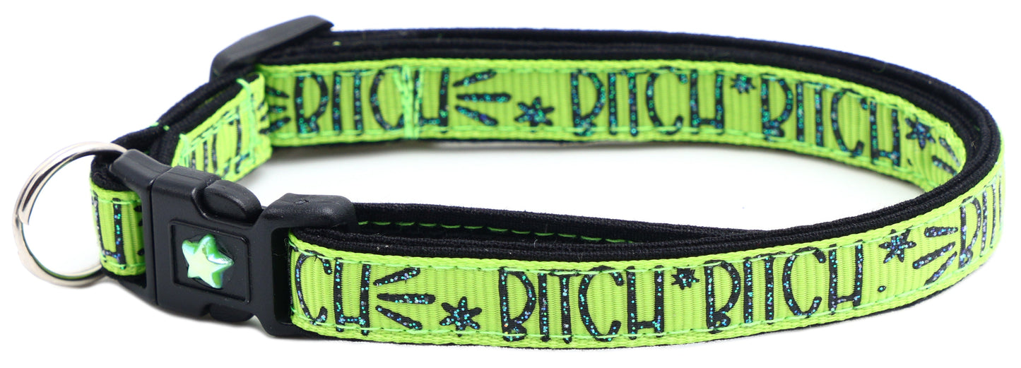 Bitch 2 Breakaway Cat CollarBitch 2 Breakaway Cat Collar