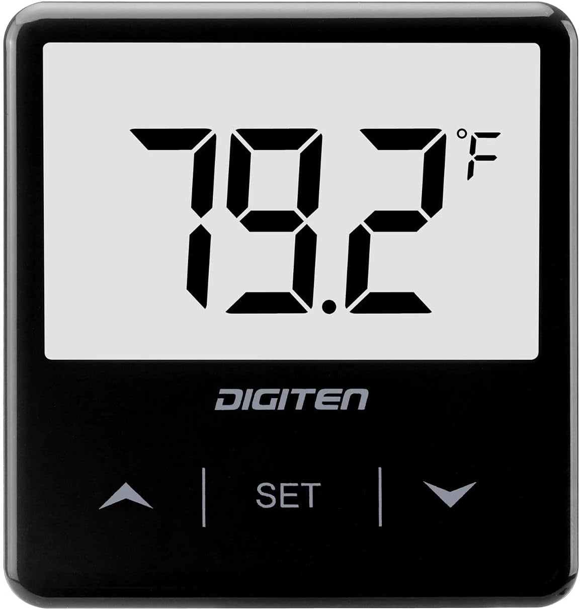 Digital thermometer displaying temperature with 'DIGITEN' branding