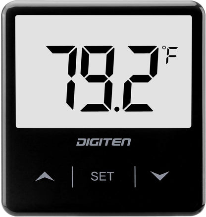 Digital thermometer displaying temperature with 'DIGITEN' branding