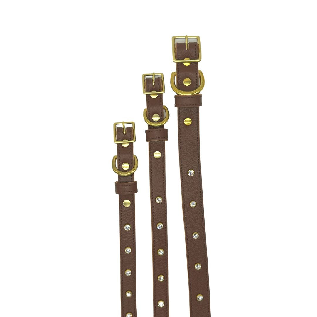 Plain Leather Dog Collar - Image 41