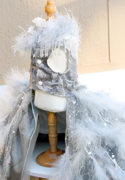 Feather Fantasy Pet Gown