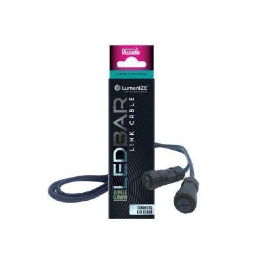 Lumenize LED Bar link cable packaging on a white background