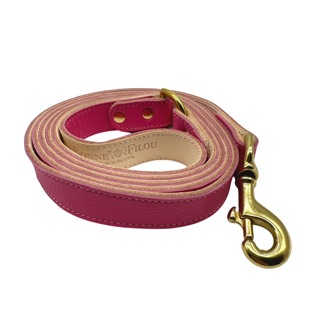 Plain Leather Dog Leashes - Image 6