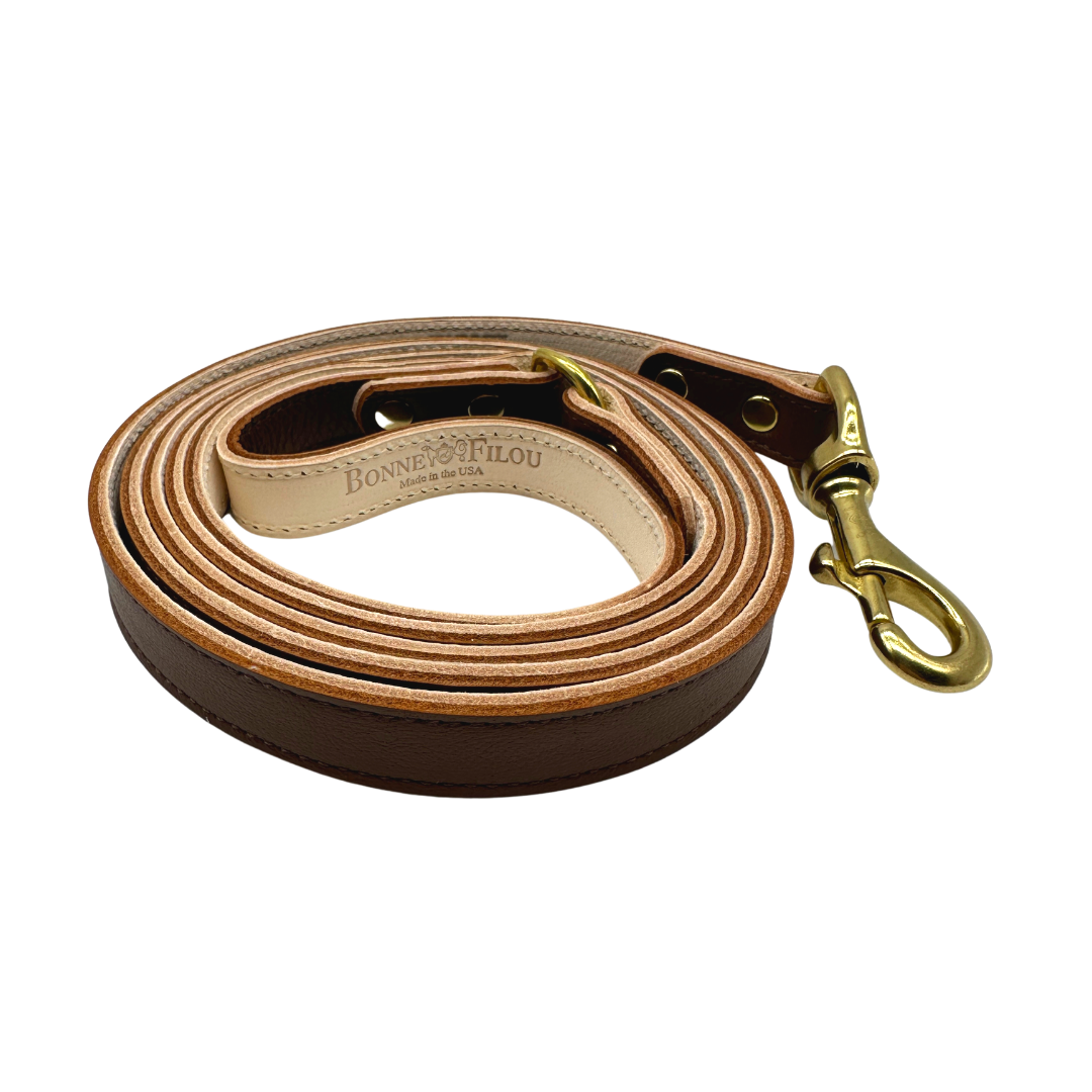 Plain Leather Dog Leashes - Image 8