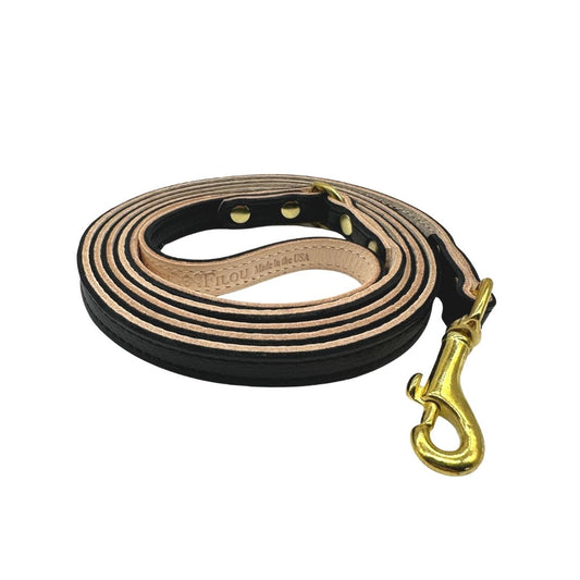 Plain Leather Dog Leashes - Image 1