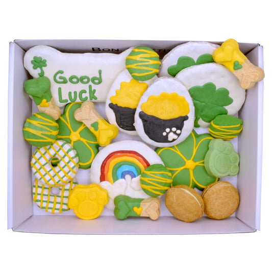 Good Luck Themed Dog Treats Gift Box - Image 2