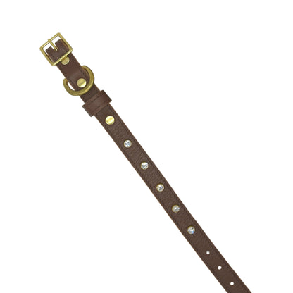 Plain Leather Dog Collar - Image 35