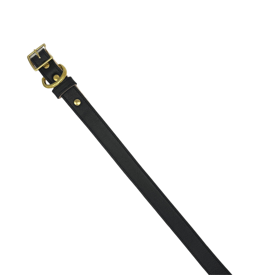 Plain Leather Dog Collar - Image 3