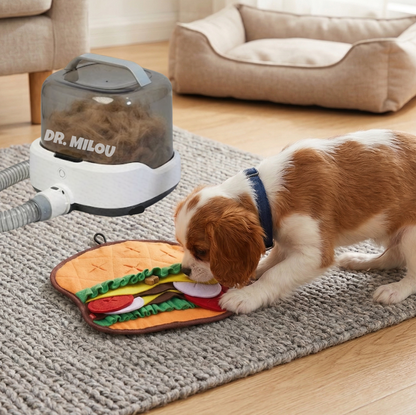 Salon Results at Home, Mess-Free | CalmCare™ Cordless Vacuum Grooming Kit by Dr. Milou