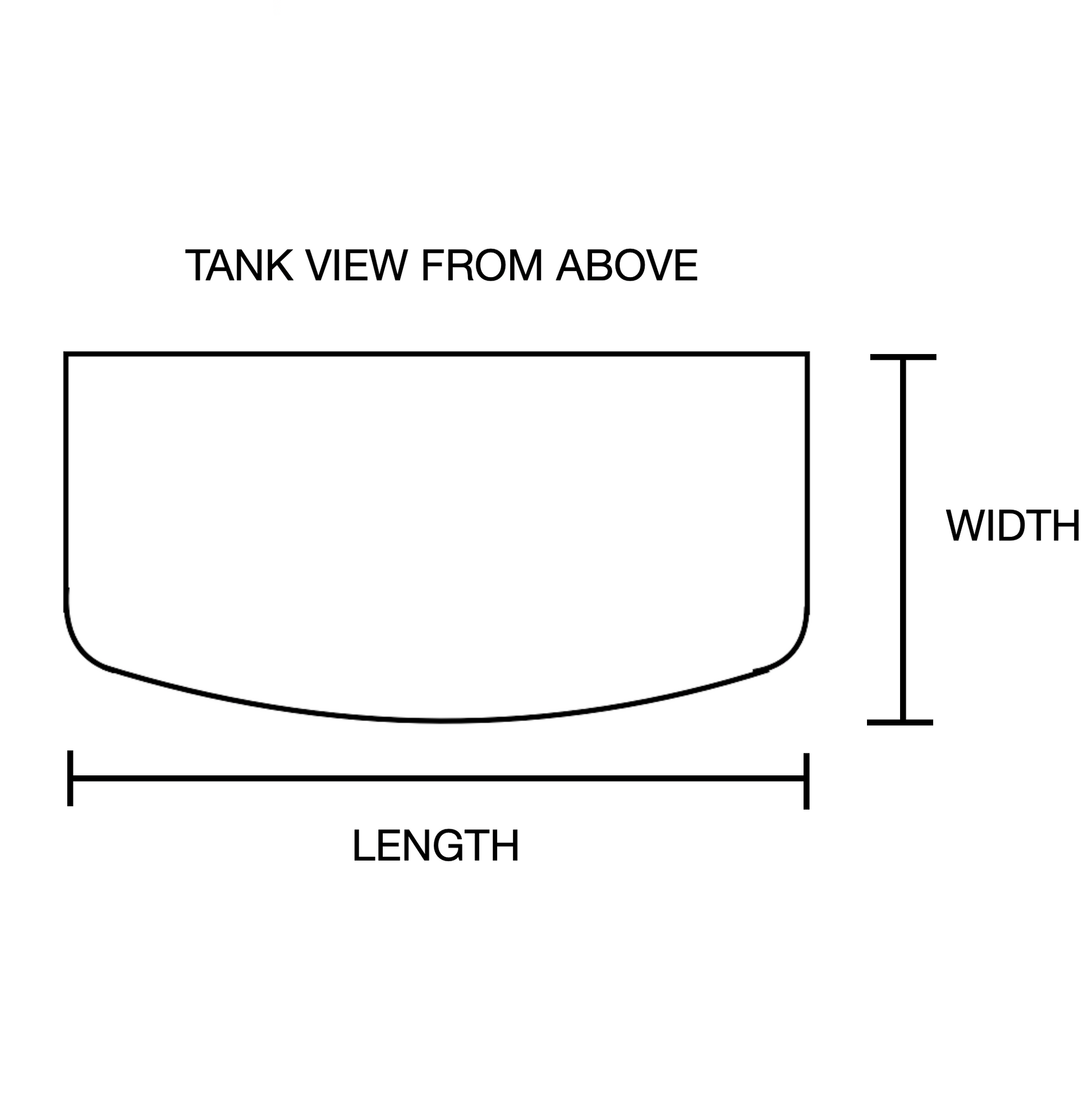 MONSTER TANK! 380 Gallon Seamless Glass Bowfront Reef-Ready Aquarium