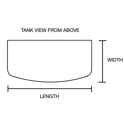 380 Gallon Seamless Glass Bowfront Reef-Ready Aquarium