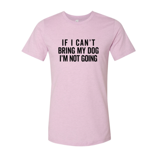 Pink t-shirt with black text on a white background
