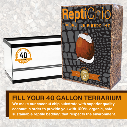 ReptiChip Coarse Coconut Chip Mix