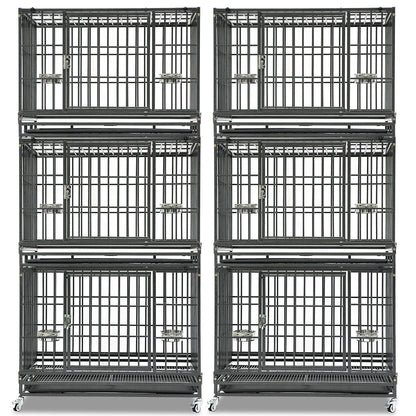  Stackable Heavy Duty Dog Crate