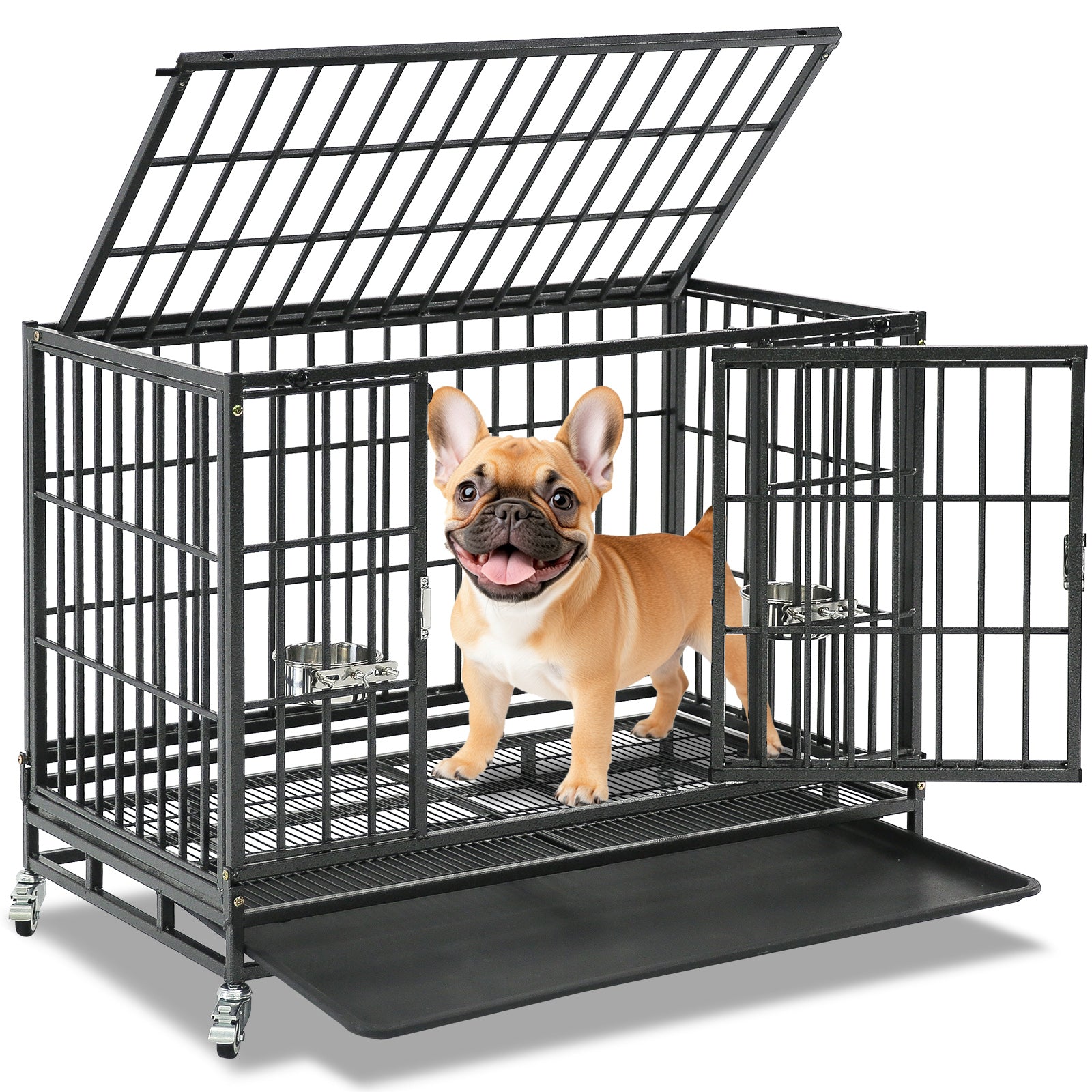  Stackable Heavy Duty Dog Crate