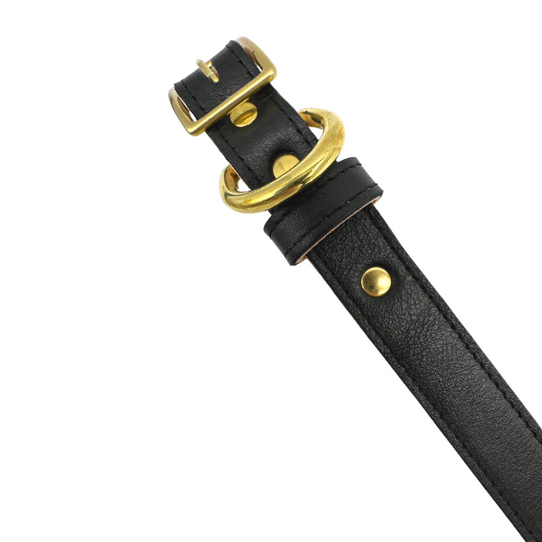 Plain Leather Dog Collar - Image 4