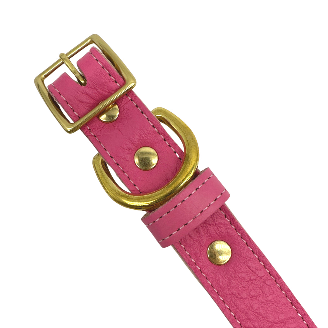 Plain Leather Dog Collar - Image 44