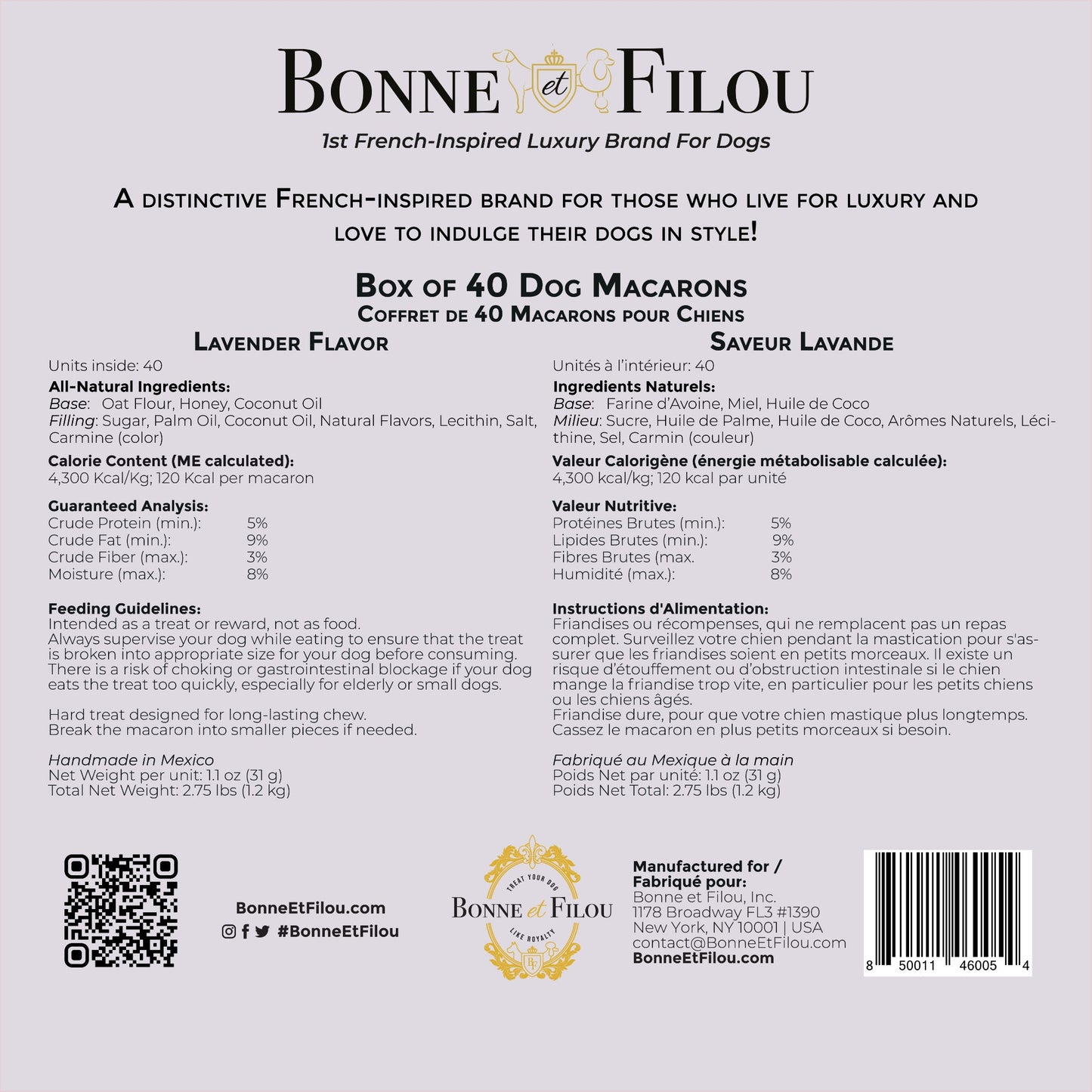 40 Count Dog Macaron Treats Gift Box - Image 7