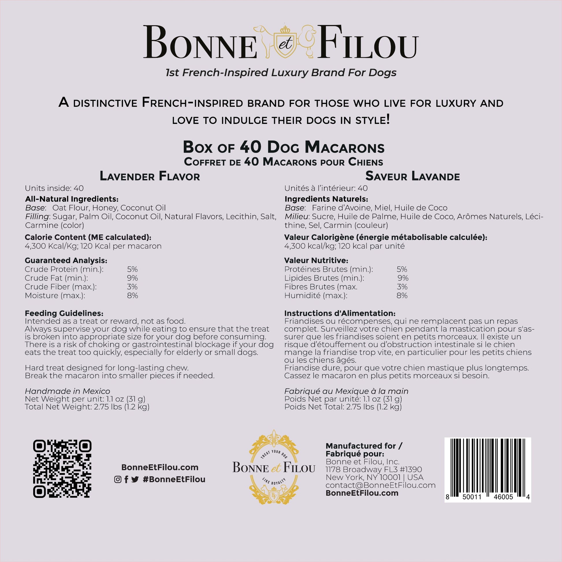 40 Count Dog Macaron Treats Gift Box - Image 7