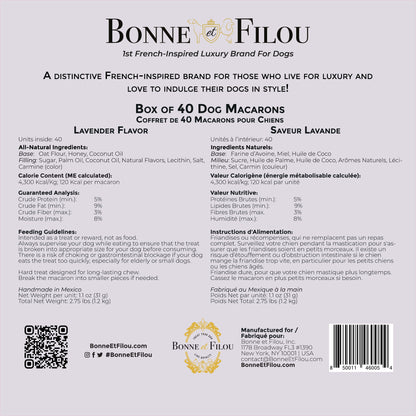 40 Count Dog Macaron Treats Gift Box - Image 7