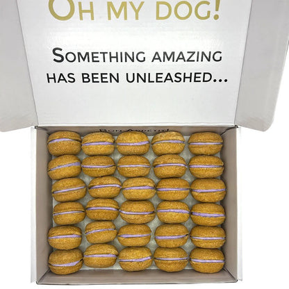 40 Count Dog Macaron Treats Gift Box - Image 2
