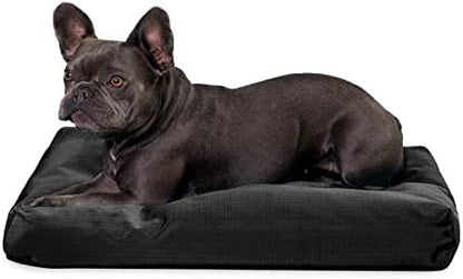 K9 Ballistics Tough Rectangle Pillow Dog Bed - Removable Cover, Washable, Durable &amp; Water Resistant Dog Bed - Small, Sage Green