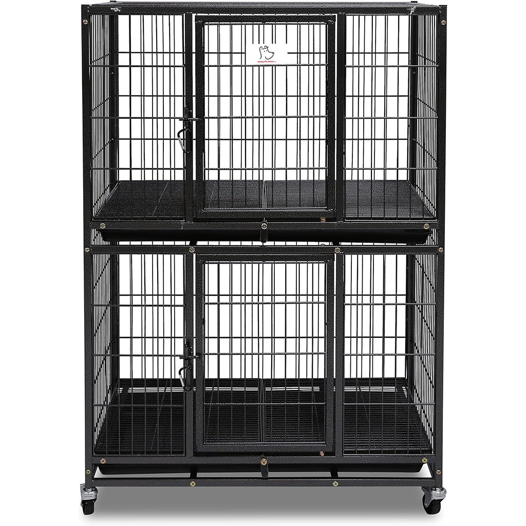 31" Two-Tier Dog Crate