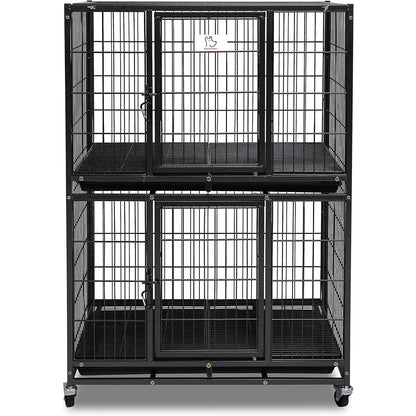 31" Two-Tier Dog Crate