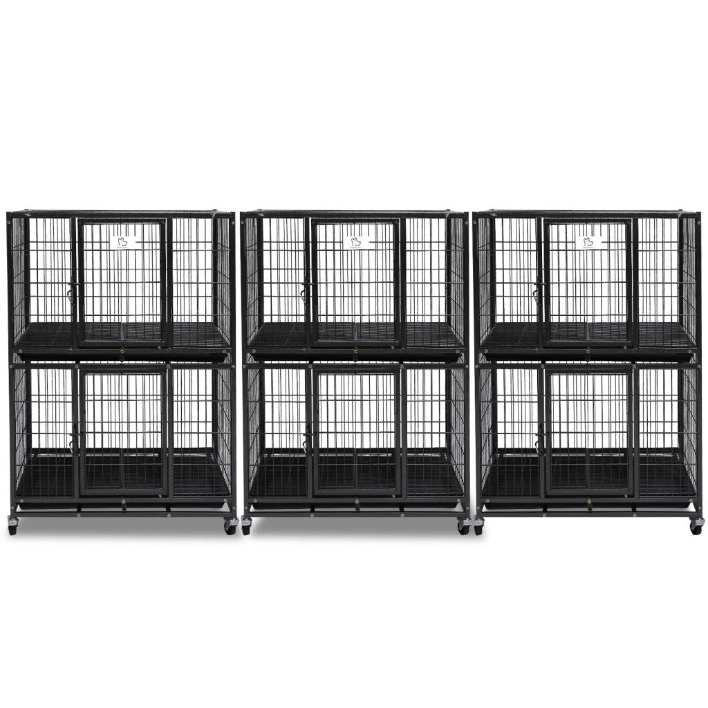 31" Two-Tier Dog Crate