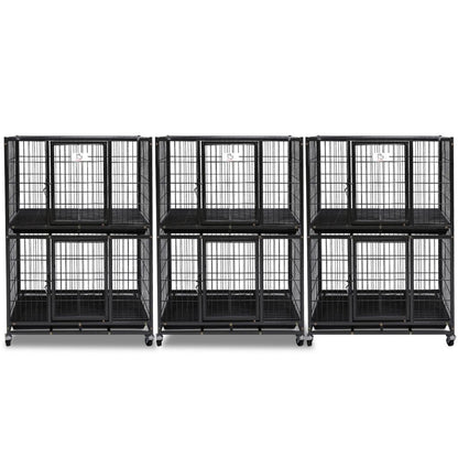 31" Two-Tier Dog Crate