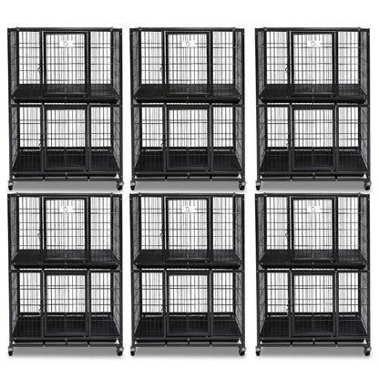 31" Two-Tier Dog Crate