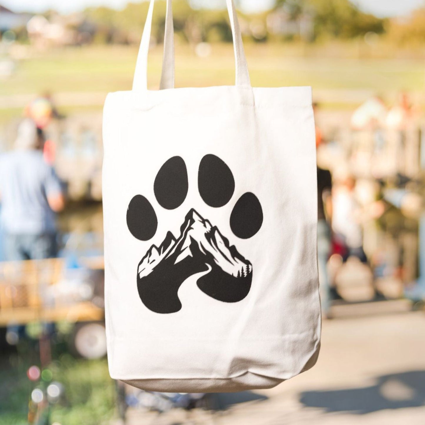 Wasatch Pup Canvas Tote Bag