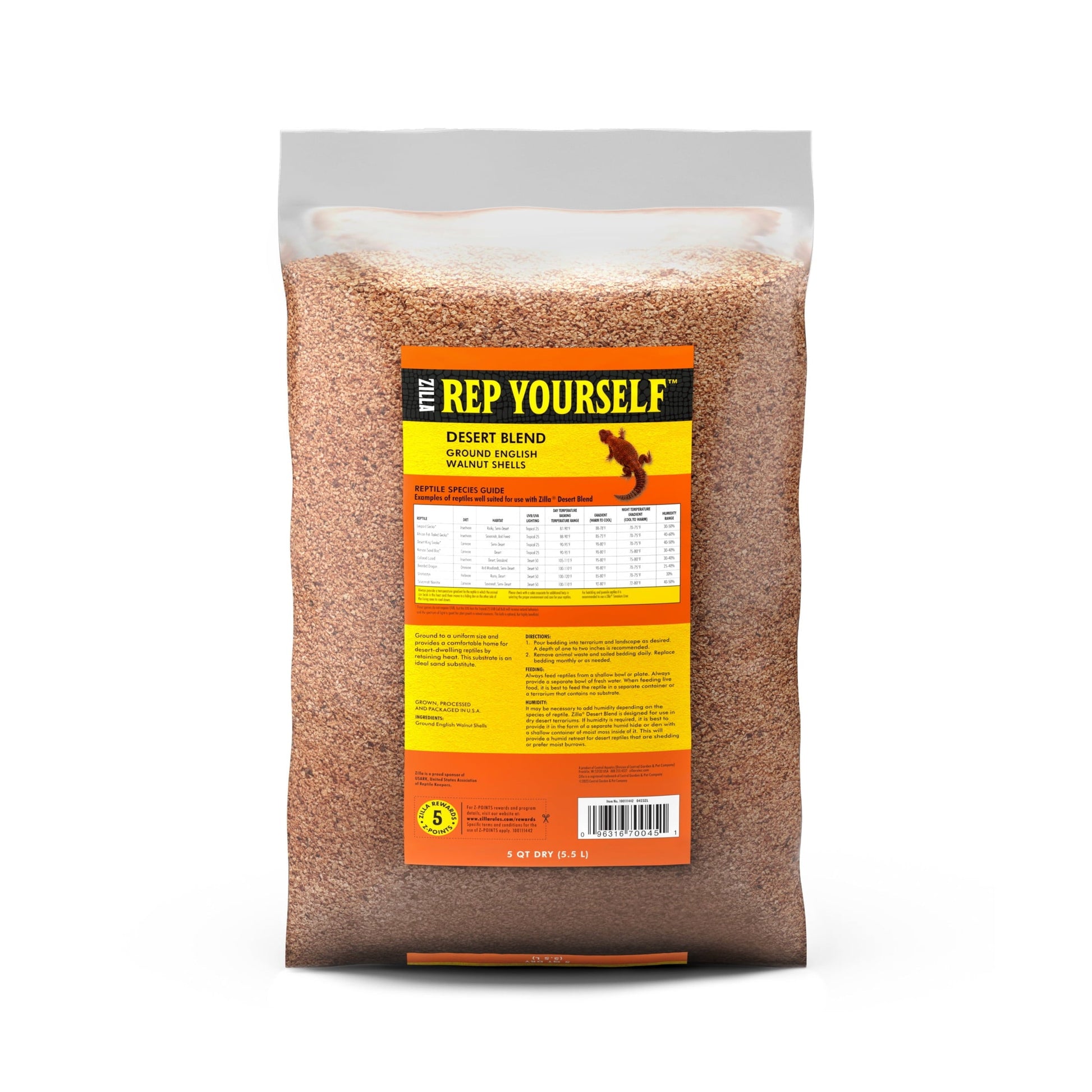 Bag of 'Rep Yourself' desert blend on a white background