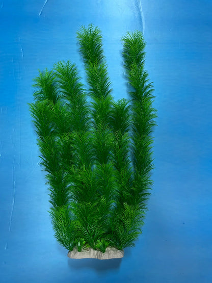 Artificial Aquarium Plant for Fish Tanks, LARGE aquarium plastic plant