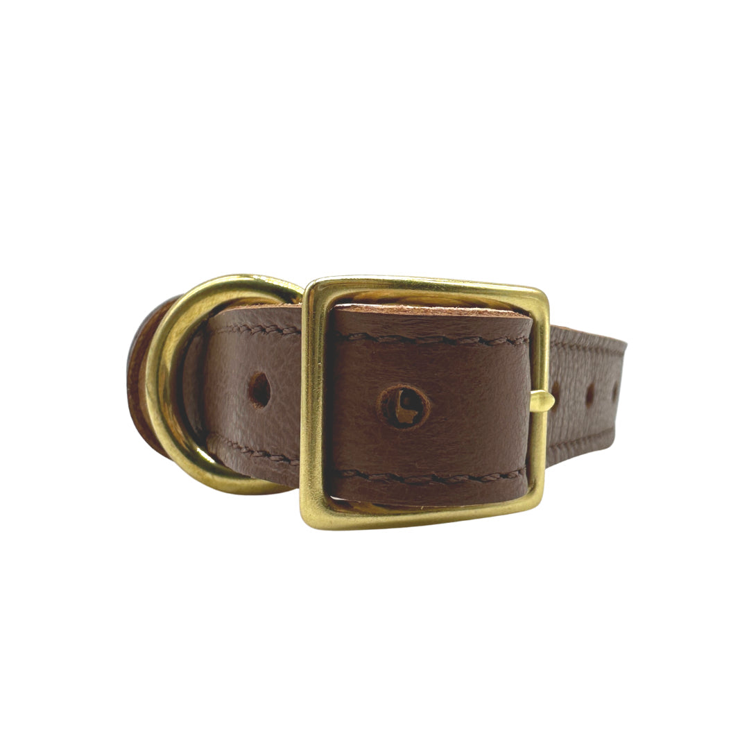 Plain Leather Dog Collar - Image 14