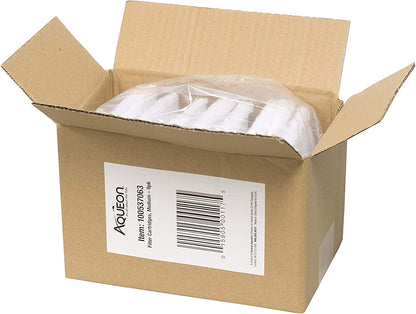 Open cardboard box with Aqueon product inside on a white background