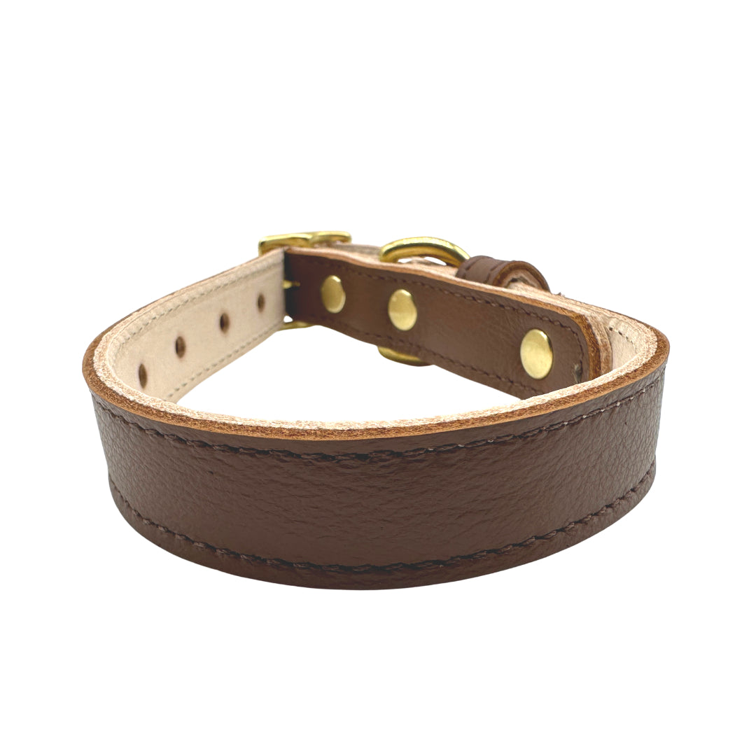 Plain Leather Dog Collar - Image 15